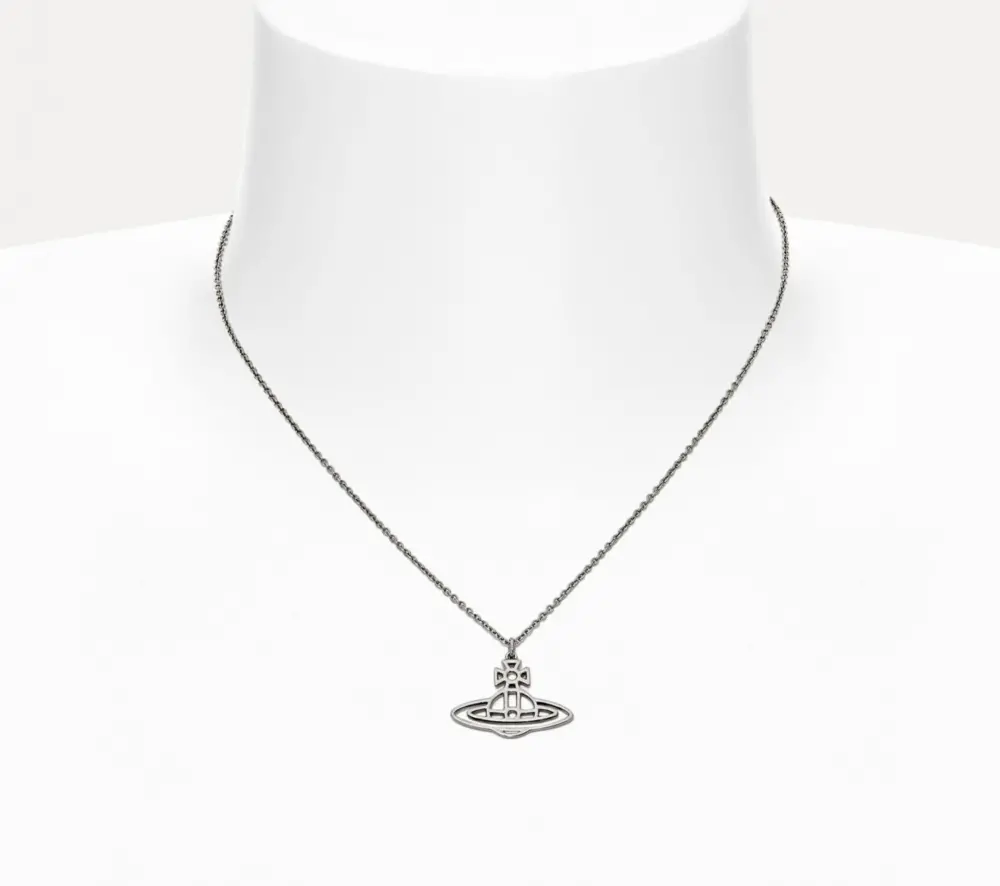 Alternative view of Vòng Cổ Vivienne Westwood Thin ‘Silver’ 63020260W003W003