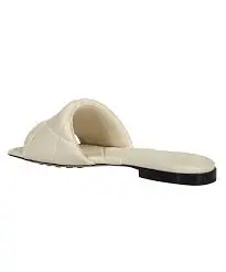 Dép Bottega Veneta Rubber Lido Flat 'White' 639940-VBP30-9031 - Ảnh 4
