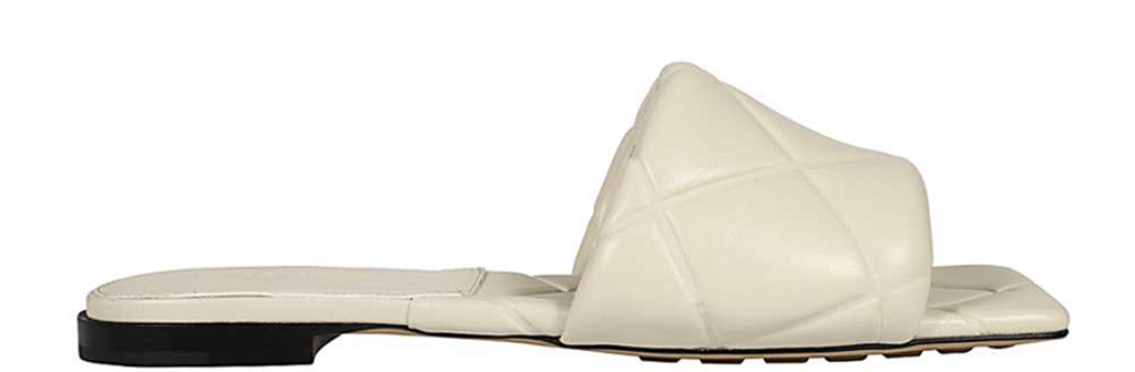 Dép Bottega Veneta Rubber Lido Flat 'White' 639940-VBP30-9031