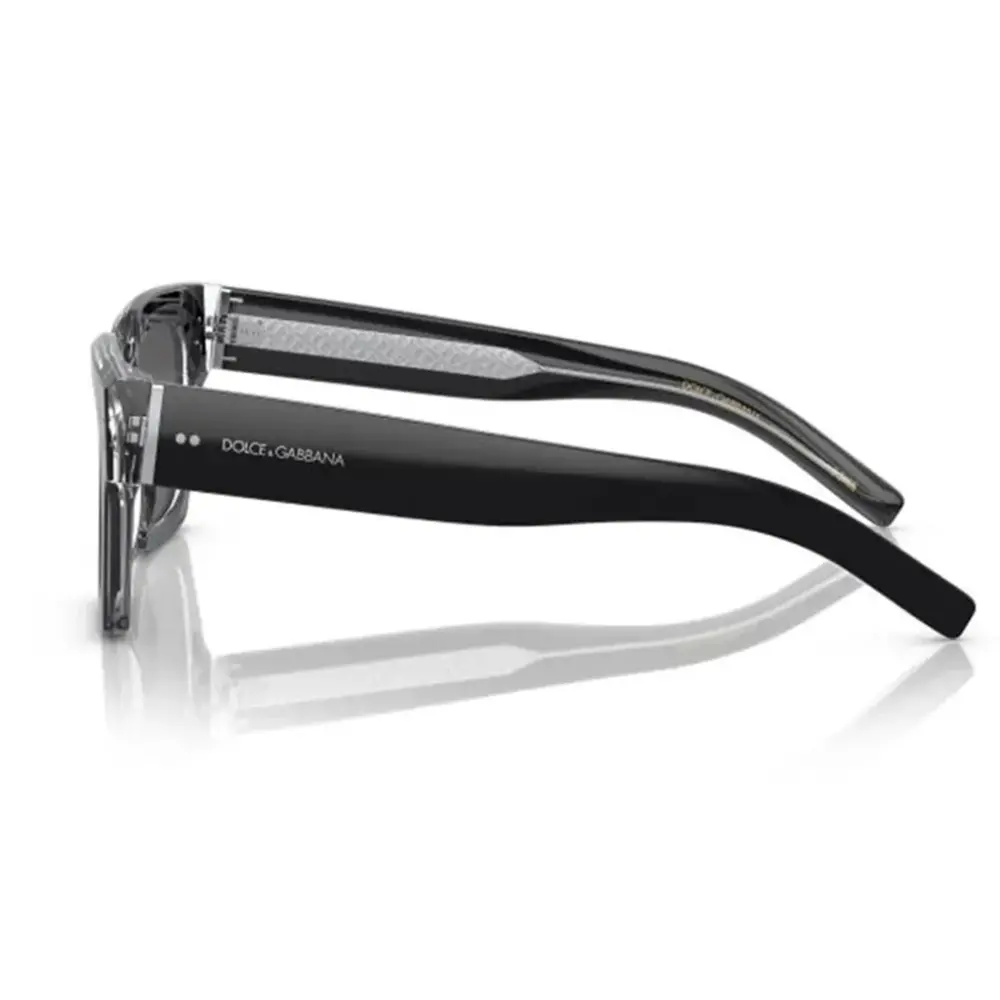 Kính Dolce & Gabbana Grey Square 'Black' DG4413-675R5-48 - Ảnh 3