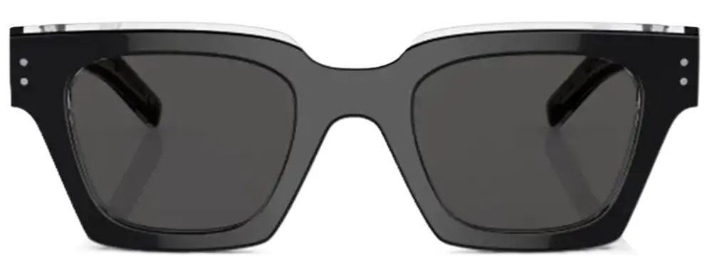 Kính Dolce & Gabbana Grey Square 'Black' DG4413-675R5-48