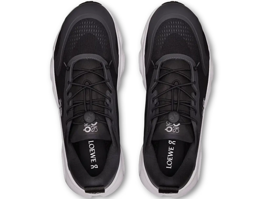 Giày On Running x Loewe Cloudsolo 'Black White' 3WF30600299 - Ảnh 4