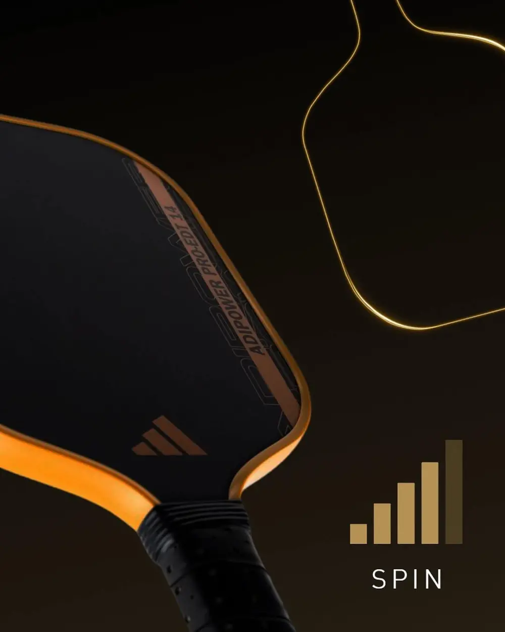 Vợt Pickleball Adidas Adipower Pro EDT Wide body - Ảnh 3