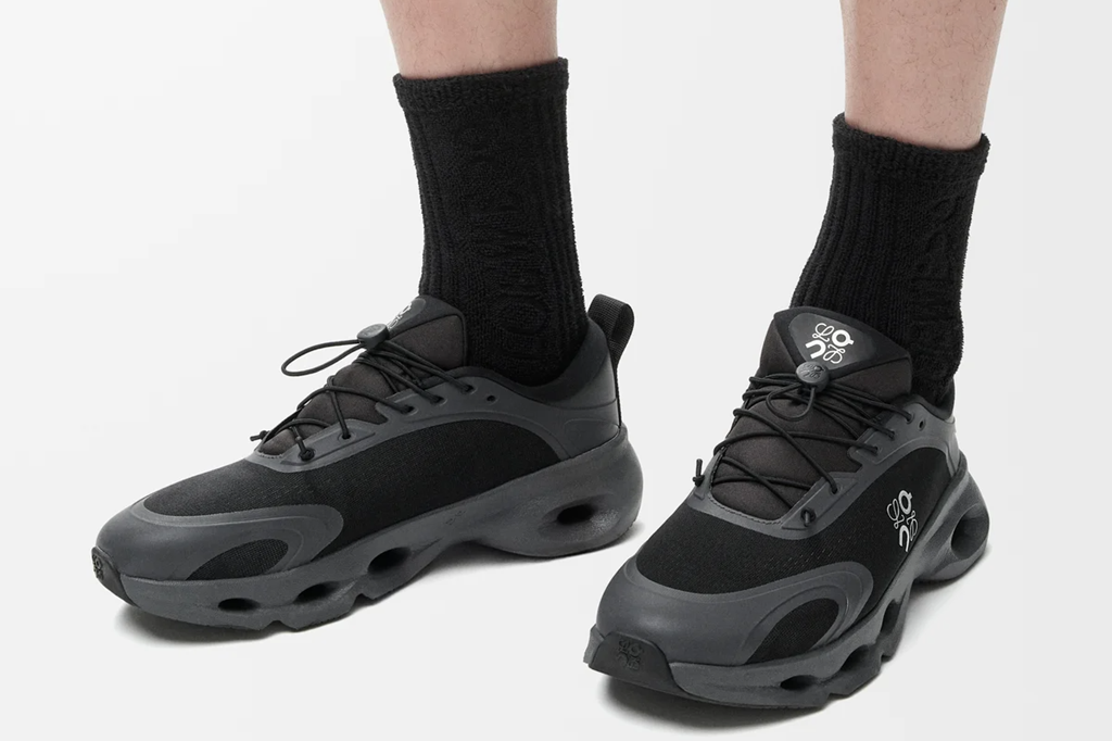 Giày On Running x Loewe Cloudsolo 'Black' 3MF30660553 - Ảnh 5