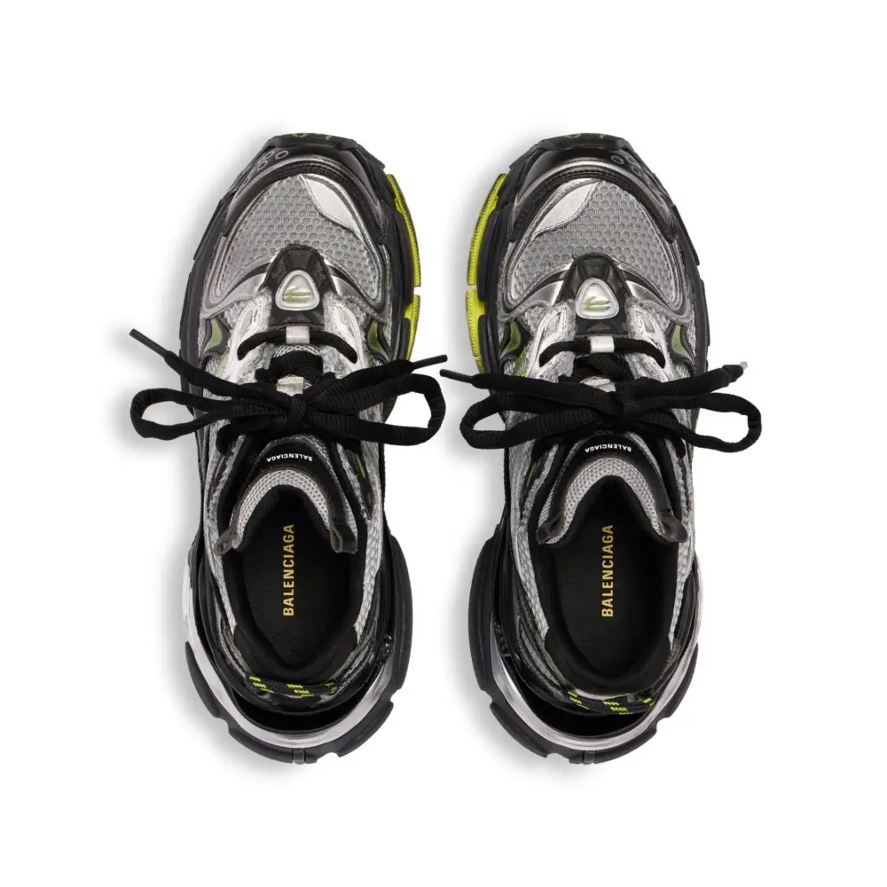 Giày Balenciaga Runner 2.0 Trainers 'Silver' 779066W3RXP8137 - Ảnh 6