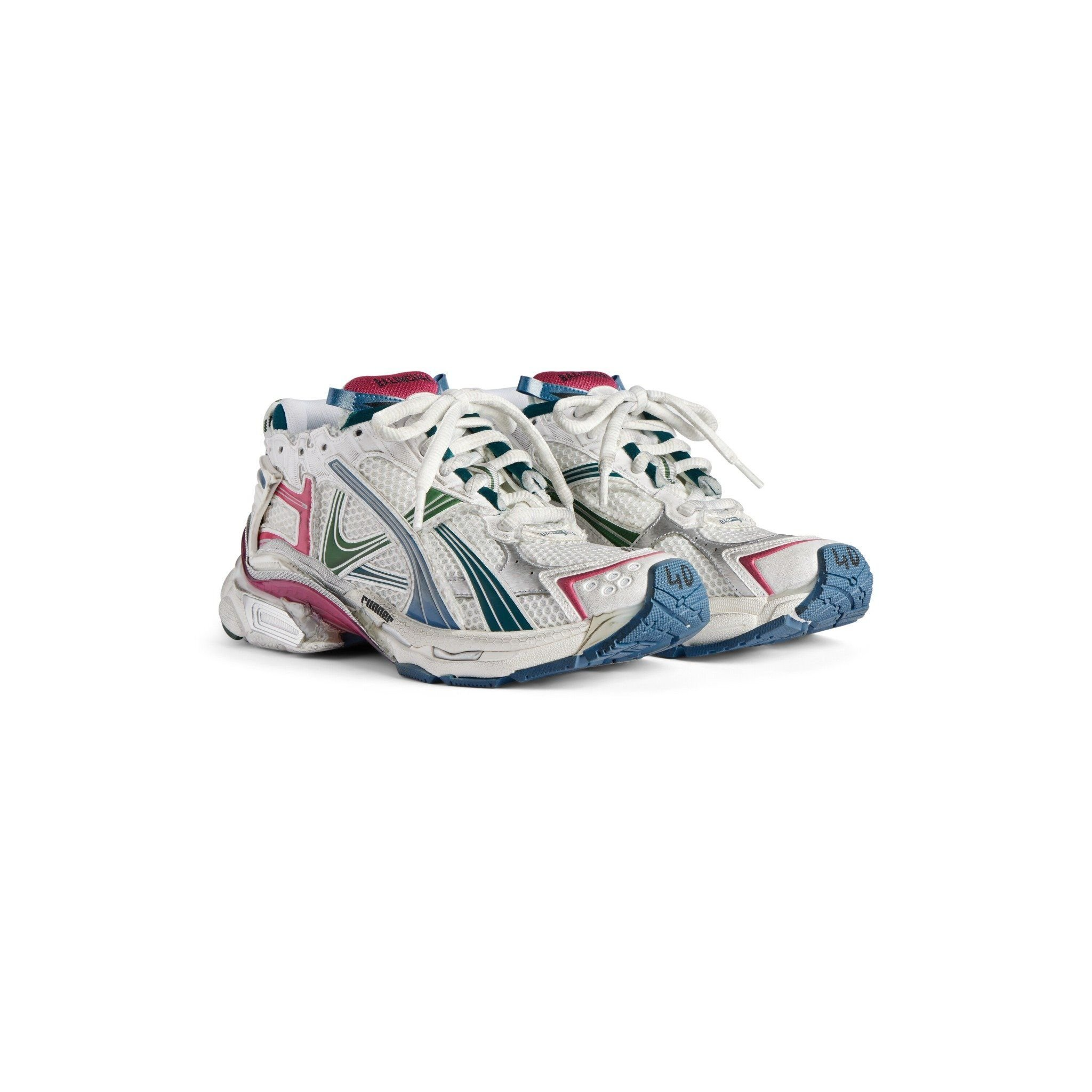Giày Balenciaga Runner Trainers 'Multicolor' 772774W3RMU9934 - Ảnh 3