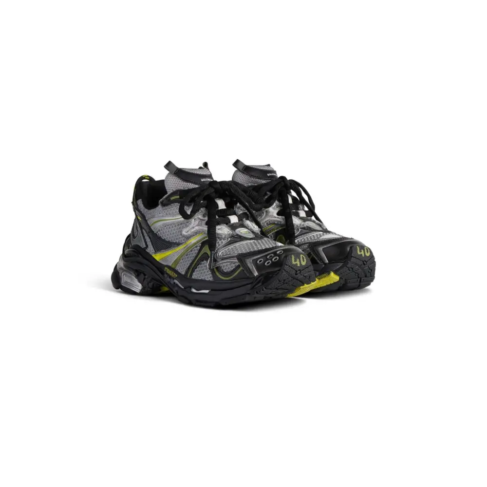 Alternative view of Giày Balenciaga Runner 2.0 Trainers 'Silver' 779066W3RXP8137