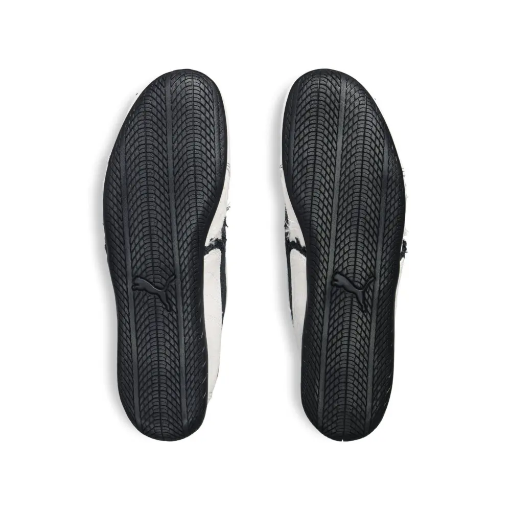 Giày Balenciaga Speedcat Suede 'White Black' 847146WSDSD9010 - Ảnh 9