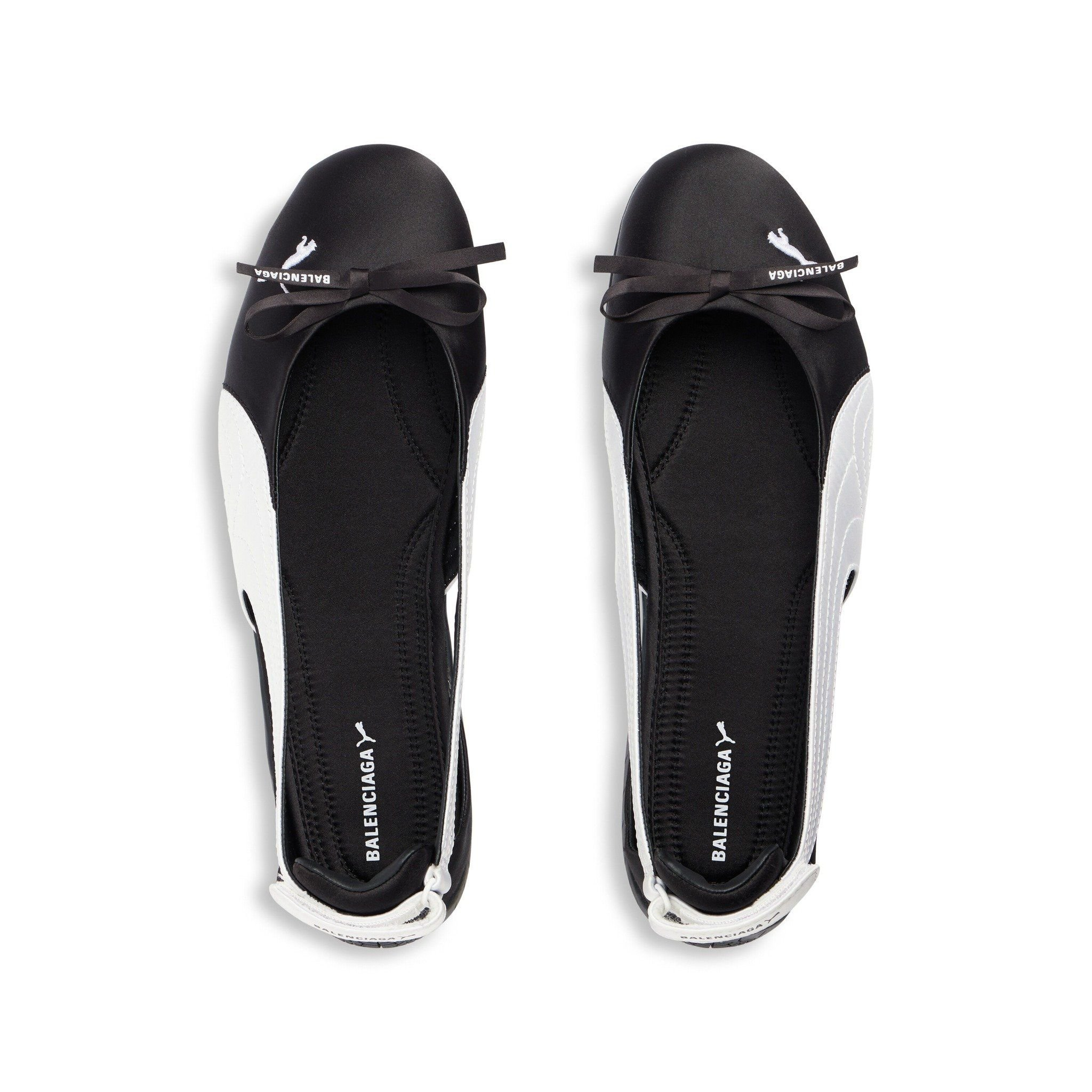 Giày Balenciaga Speedcat Ballet Satin 'Black' 847163WSDST1090 - Ảnh 8