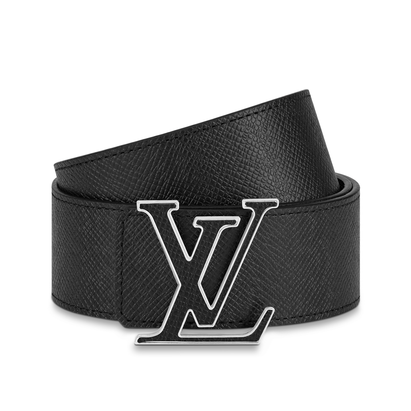 Thắt Lưng Louis Vuitton LV Initials 40mm Belt 'Black' M0157 - Ảnh 5