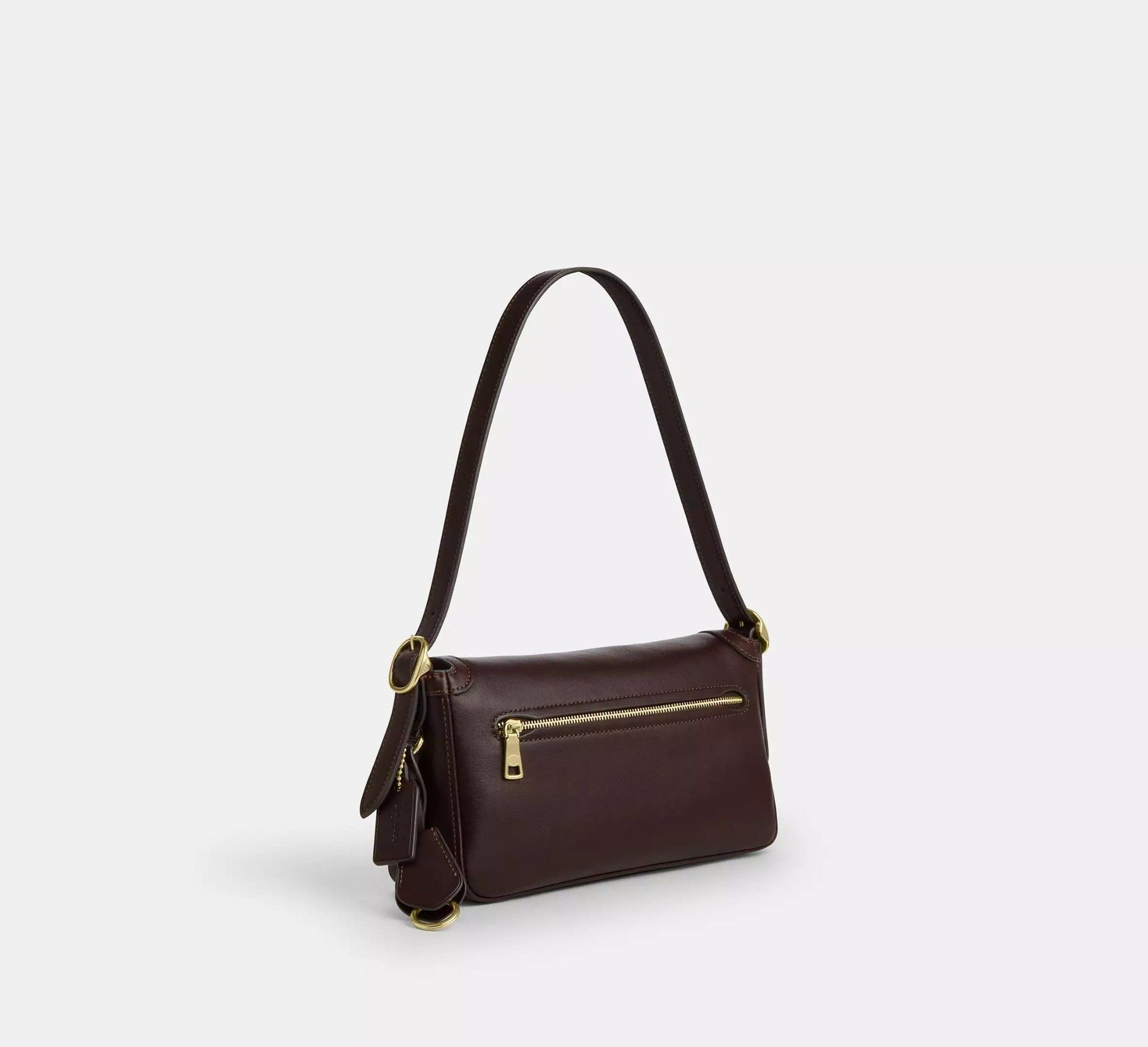 Túi Coach Etta Small Flap Shoulder Bag 'Espresso' CCV63-IMXAL - Ảnh 4