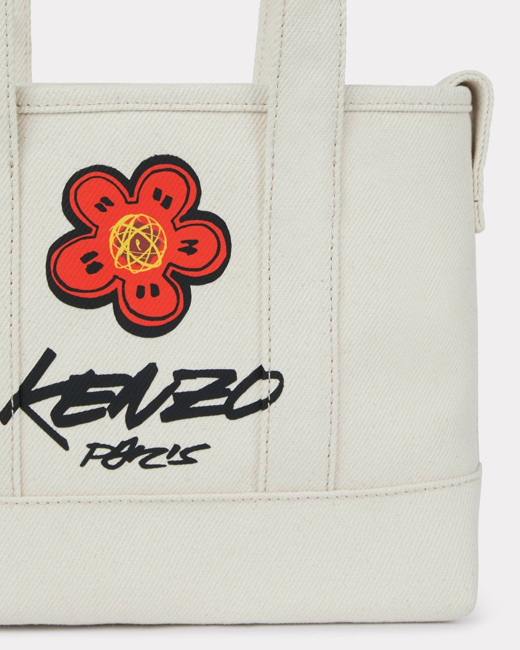 Alternative view of Túi Kenzo x Futura 2000 Small Tote Bag 'Ecru' FF68SA910F36-03