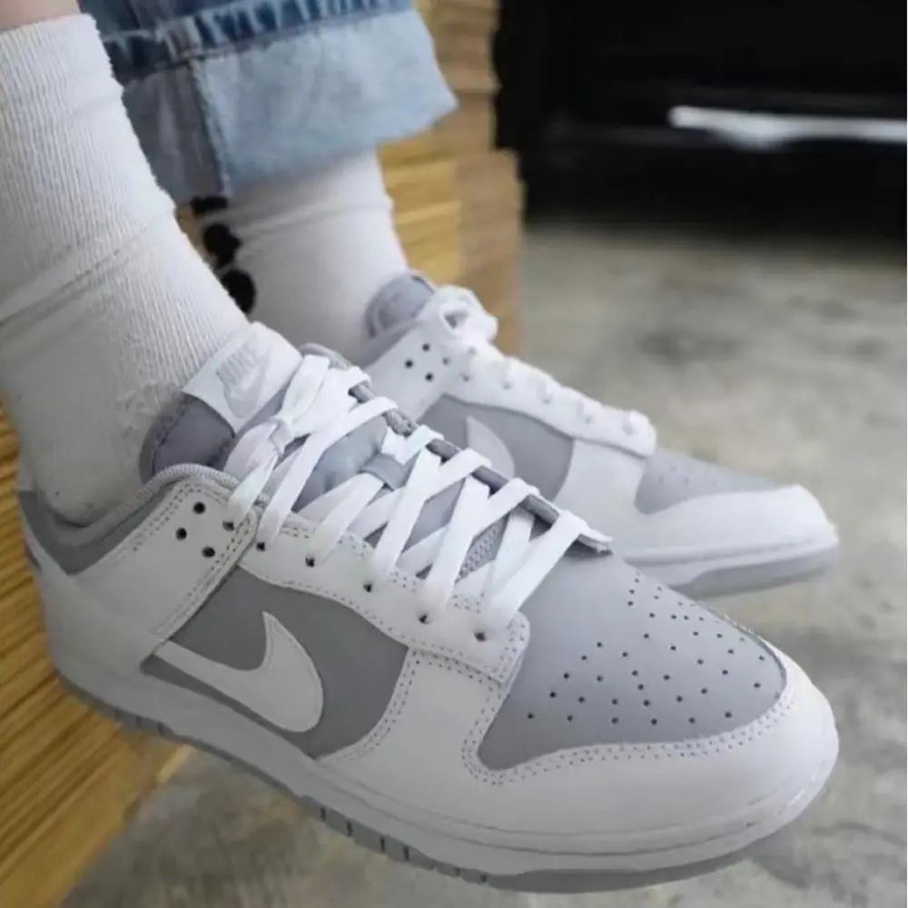 Giày Nike Dunk Low ‘Grey White’ DJ6188-003 - Ảnh 4