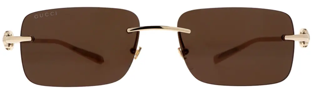 Kính Gucci Endura Rectangular Sunglasses 'Gold' GG1703S-004