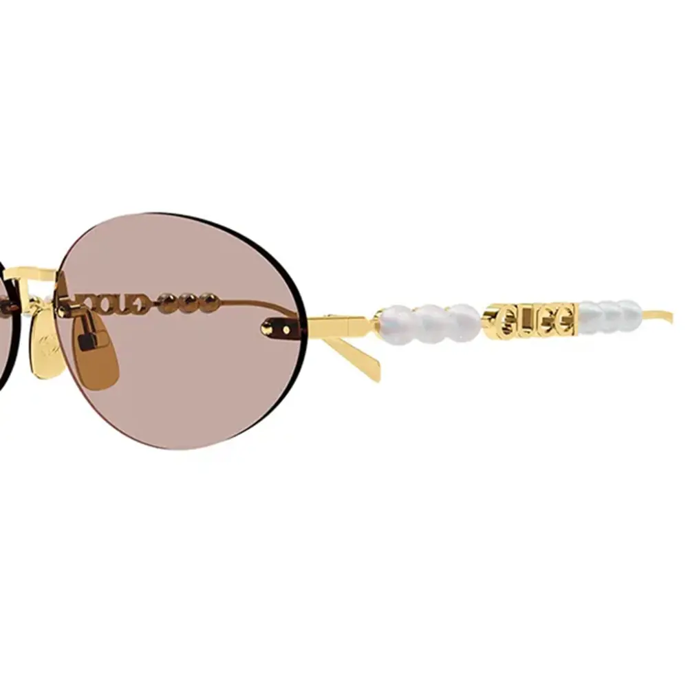 Kính Gucci Sunglasses 'Gold Pink' GG1922S-004 - Ảnh 3