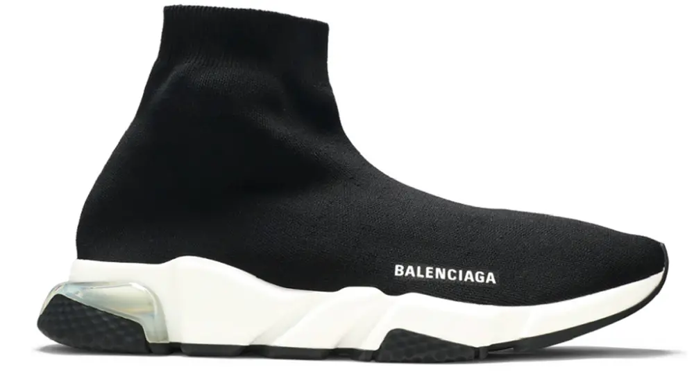 Giày Balenciaga Speed Trainer 'Clear Sole - Black' 607544-W05GG-1010