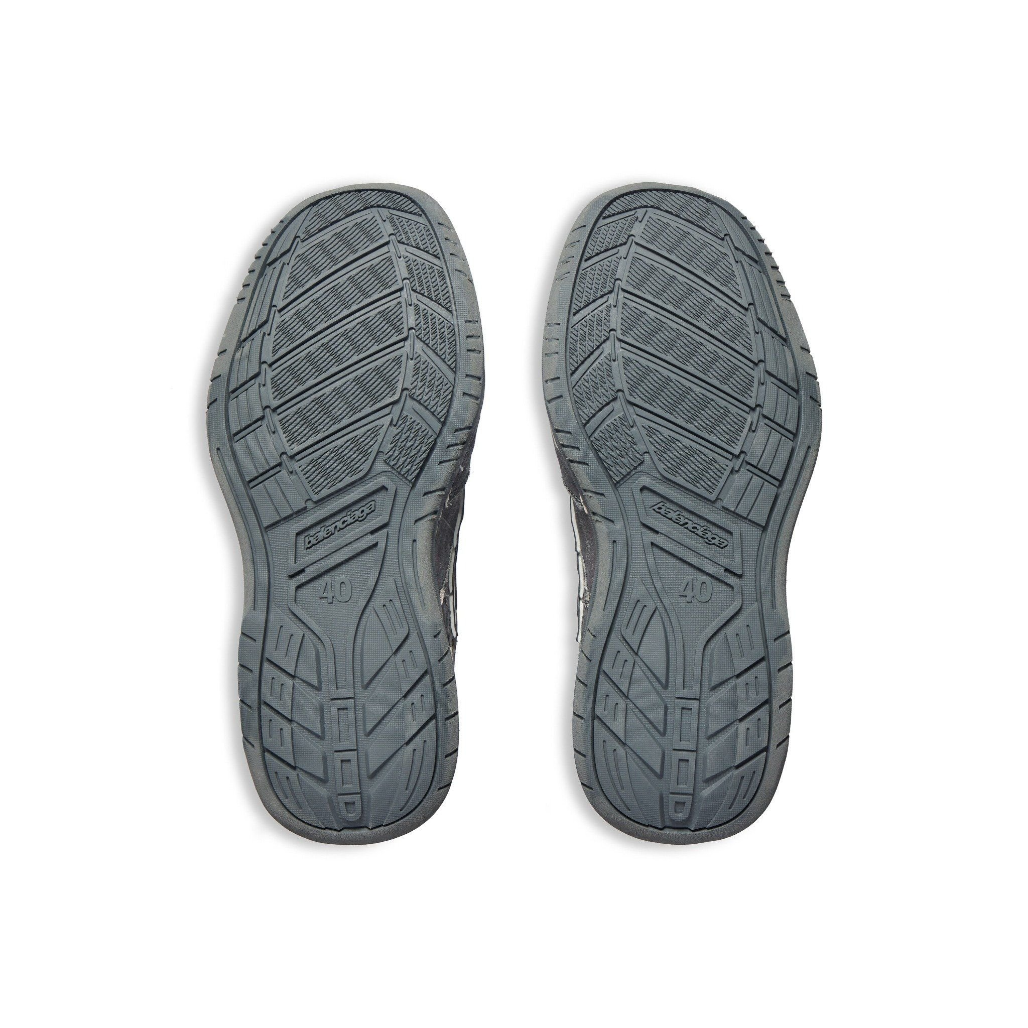 Giày Balenciaga Hamptons Worn-out Trainers 'Grey' 841765WCURB1190 - Ảnh 9