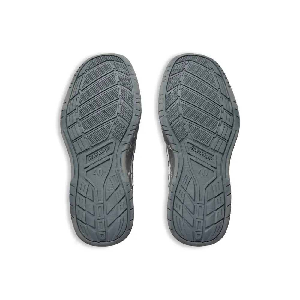 Giày Balenciaga Hamptons Worn-out Trainers 'Grey' 841765WCURB1190 - Ảnh 9