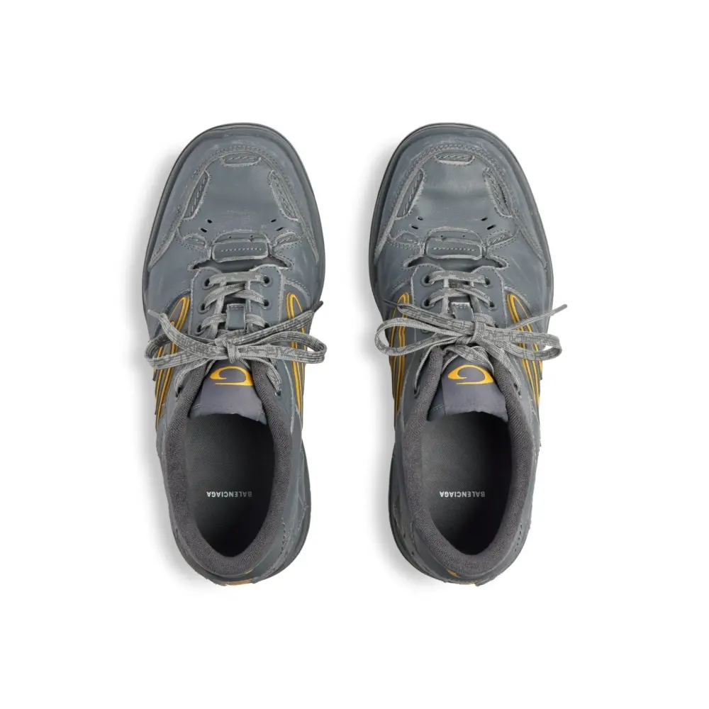 Giày Balenciaga Hamptons Worn-out Trainers 'Grey' 841765WCURB1180 - Ảnh 8