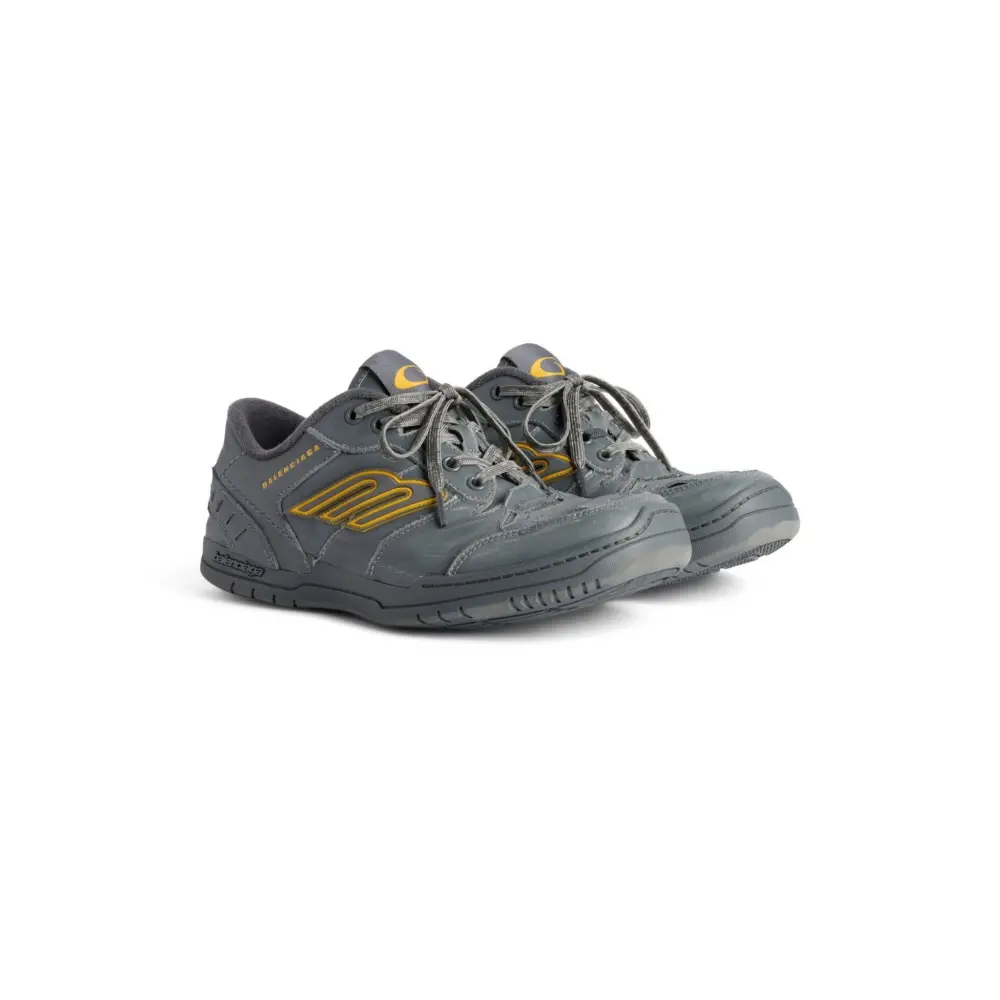 Giày Balenciaga Hamptons Worn-out Trainers 'Grey' 841765WCURB1180 - Ảnh 4