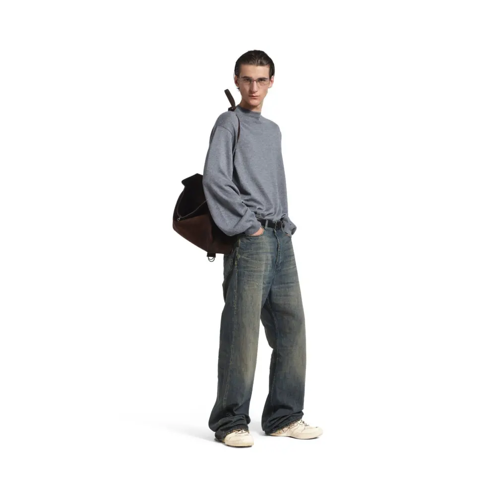 Alternative view of Giày Balenciaga Hamptons Worn-out Trainers 'White' 841765WCURS9960