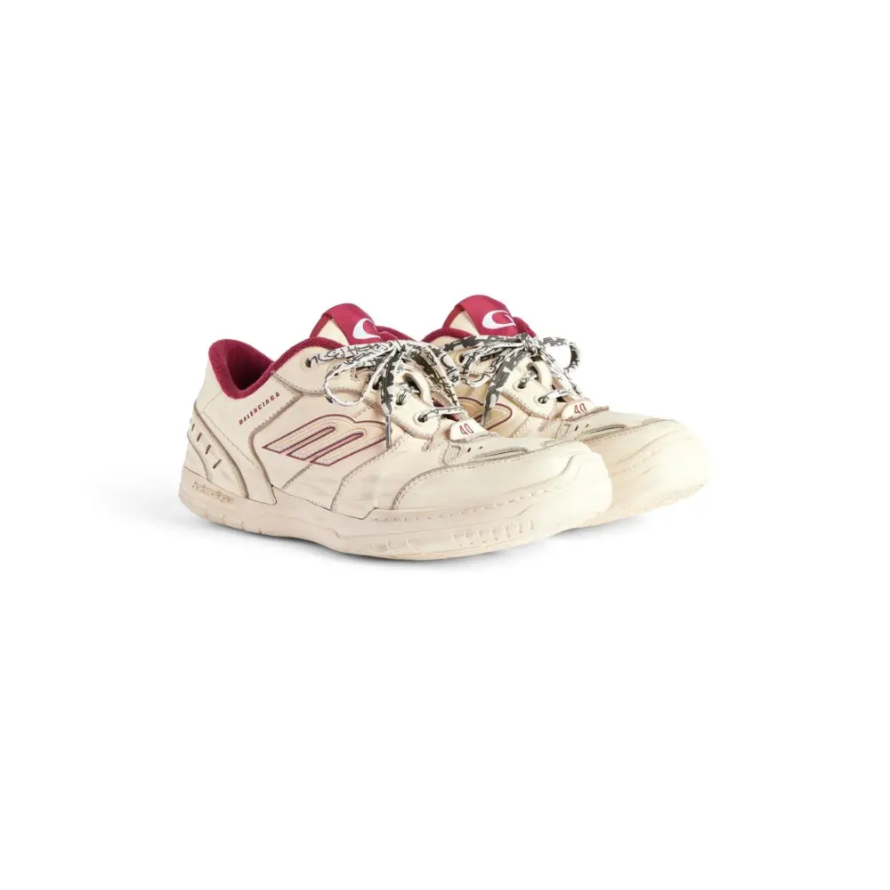 Giày Balenciaga Hamptons Worn-out Trainers 'White' 841765WCURS9960 - Ảnh 4