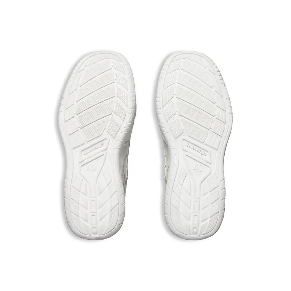 Giày Balenciaga Hamptons Worn-out Trainers 'White' 841765WCURB9141 - Ảnh 9