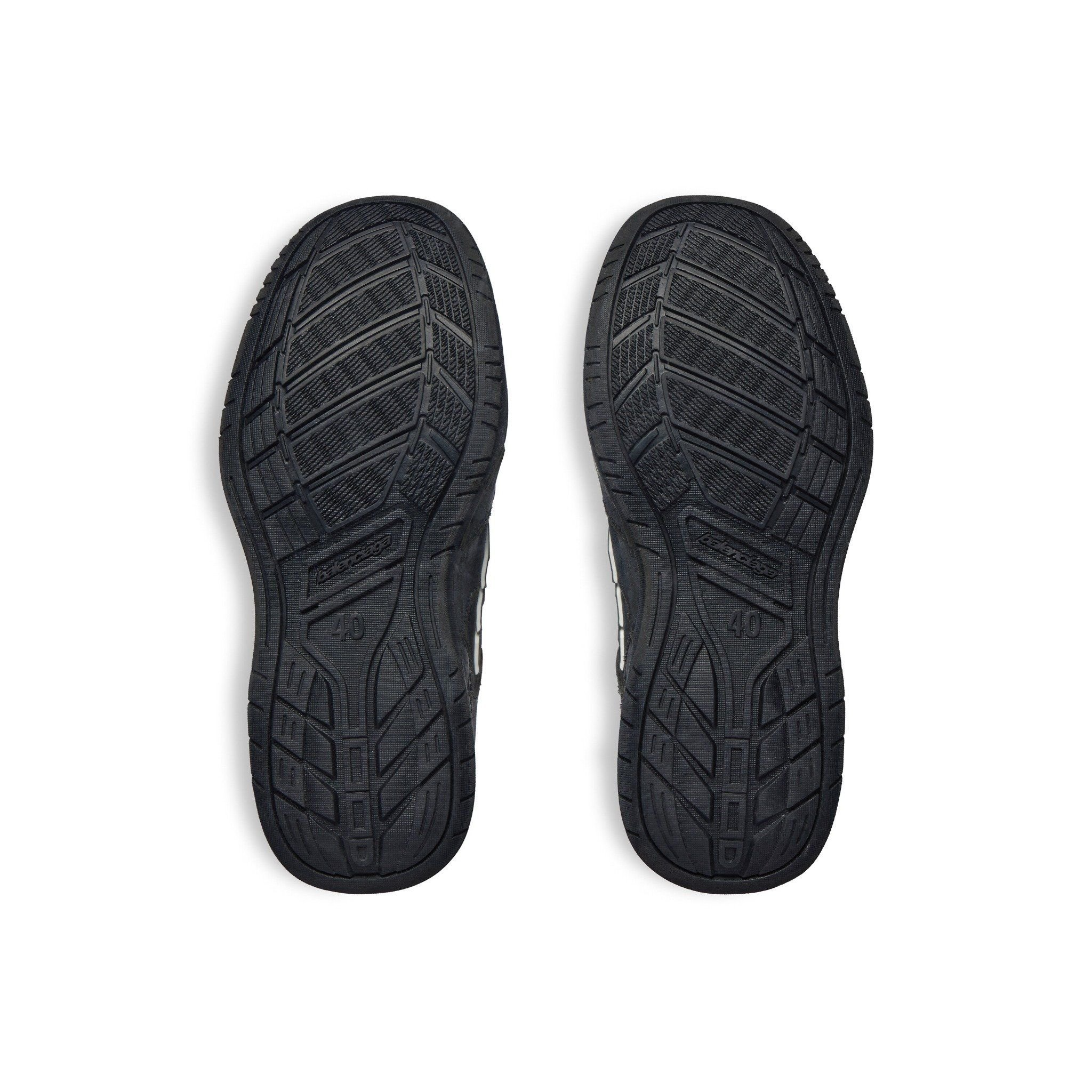 Giày Balenciaga Hamptons Worn-out Trainers 'Black' 841765WCURB1000 - Ảnh 9