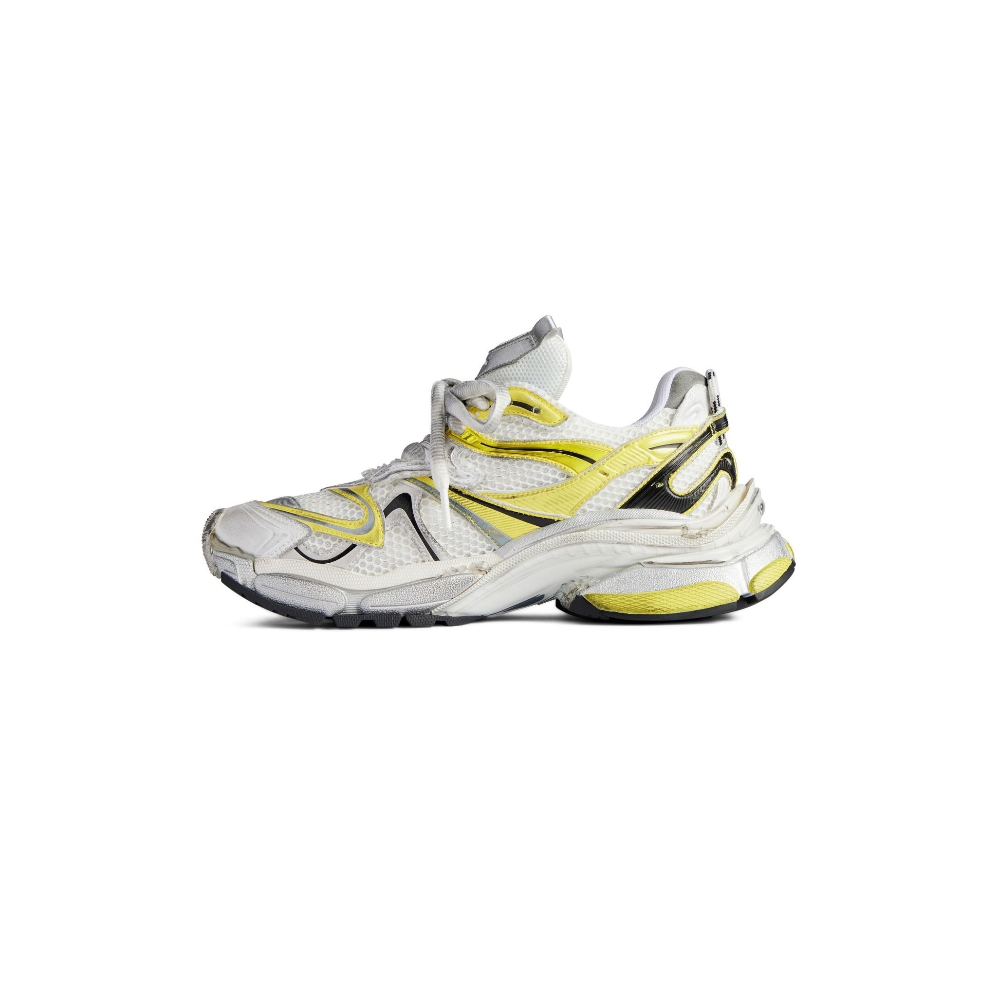 Giày Balenciaga Runner 2.0 Trainers 'White Yellow' 779066W3RXP9710 - Ảnh 4