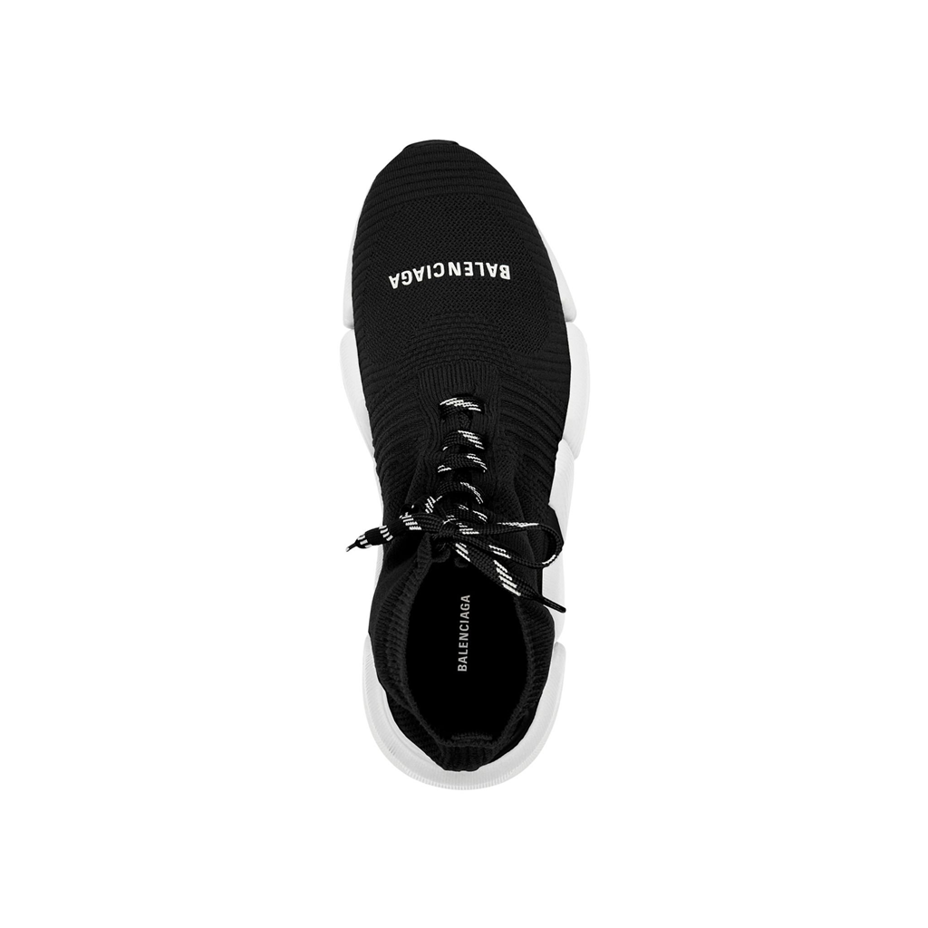 Giày Balenciaga Speed 2.0 Lace-up Trainers 'Black' 617258W2DB21015 - Ảnh 3