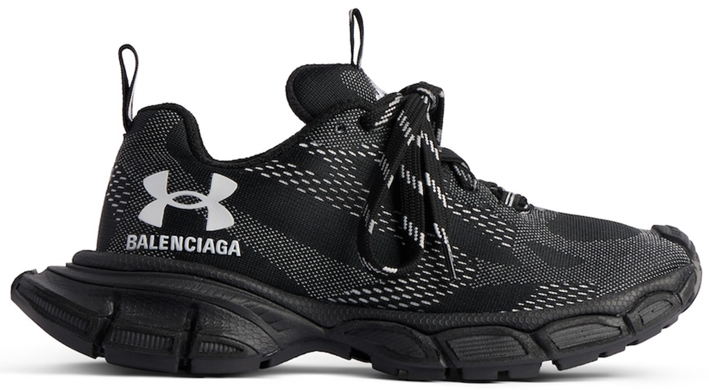 Giày Balenciaga x Under Armour 3xl Knit Trainers 'Black' 814419W3XUA1090