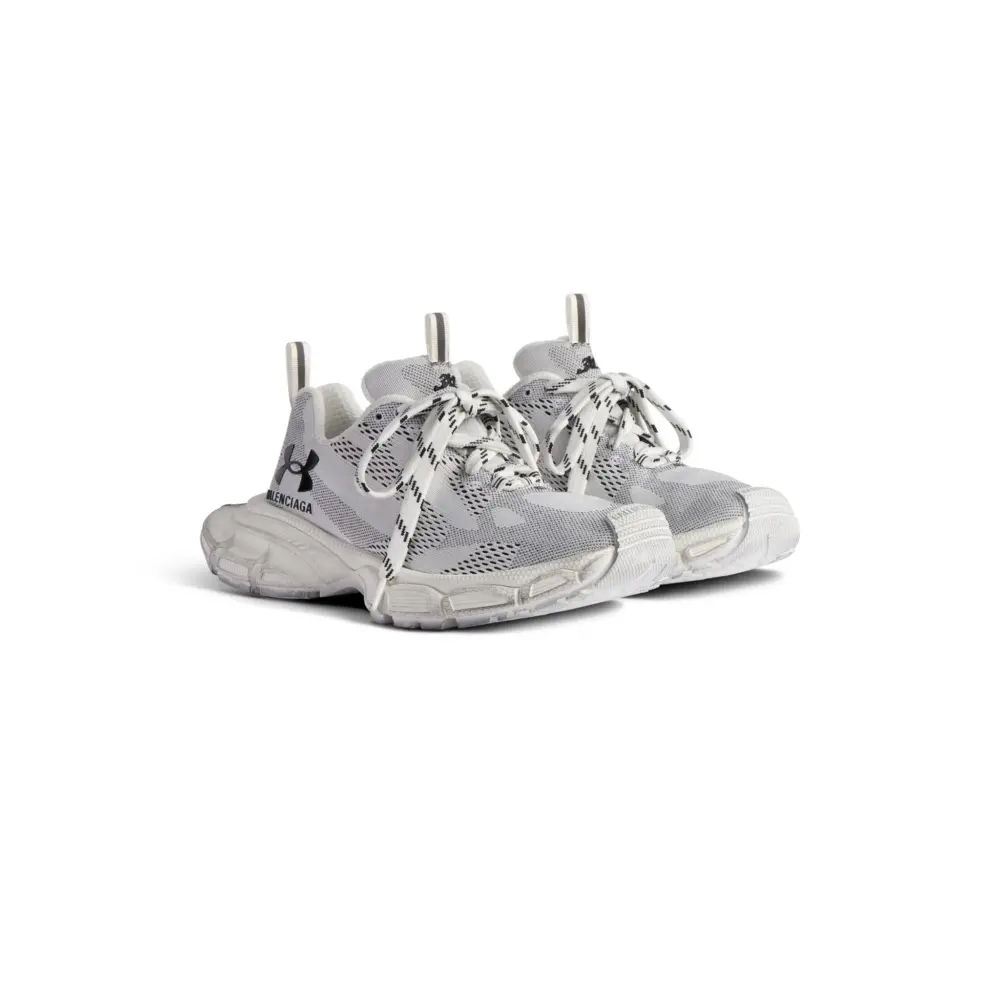 Alternative view of Giày Balenciaga Under Armour 3xl Knit Trainers 'White' 814415W3XUA9010