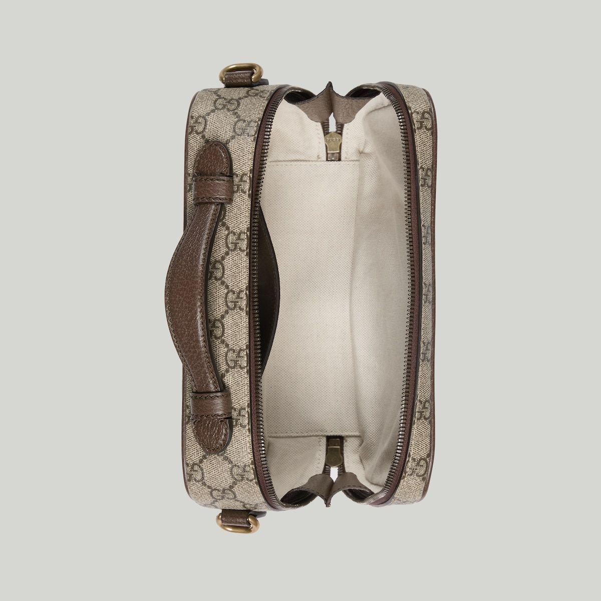 Túi Gucci Ophidia Small Shoulder Bag With Web 'Beige' 739392-96IWT-8745 - Ảnh 9