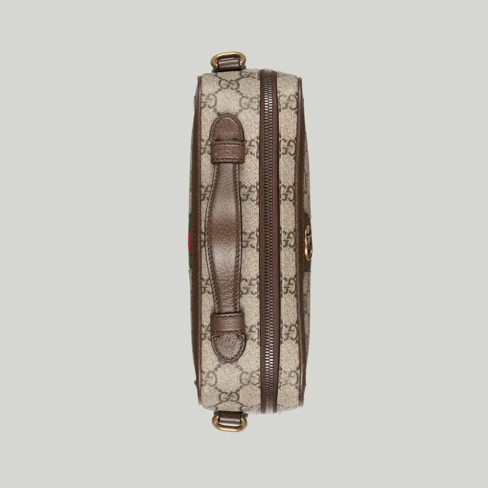 Túi Gucci Ophidia Small Shoulder Bag With Web 'Beige' 739392-96IWT-8745 - Ảnh 8
