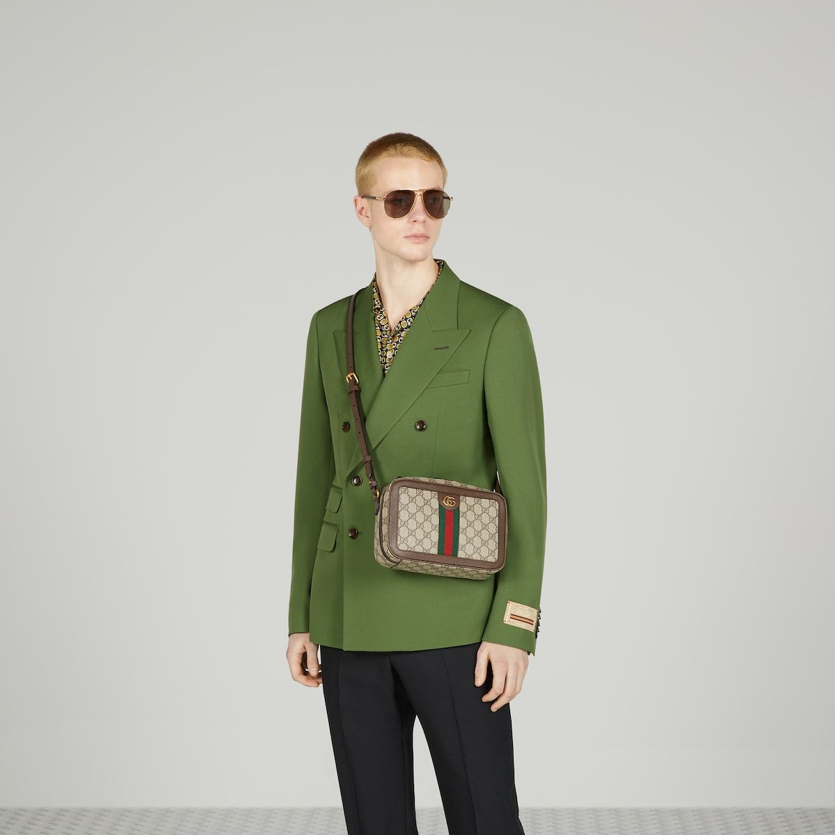 Alternative view of Túi Gucci Ophidia Small Shoulder Bag With Web 'Beige' 739392-96IWT-8745