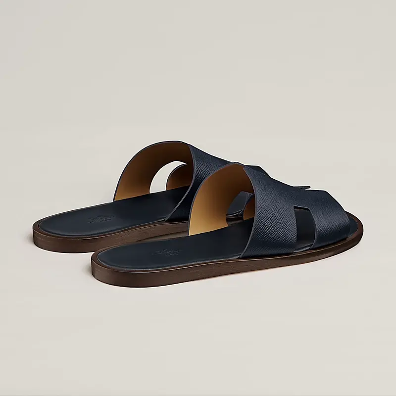 Dép Hermes Izmir Sandal 'Marine' H152415ZH11390 - Ảnh 3