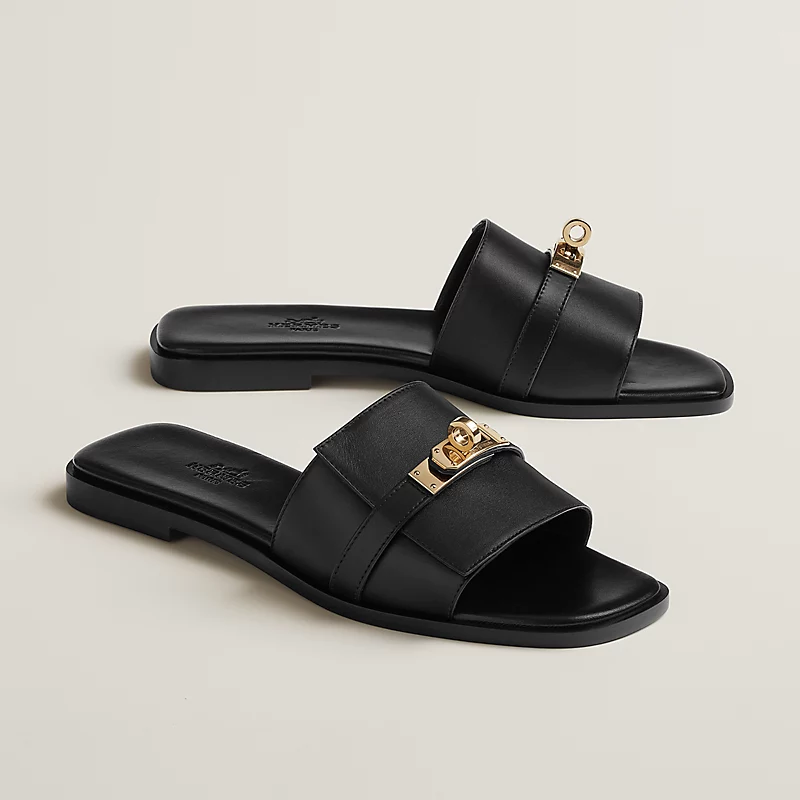 Alternative view of Dép Hermes Giulia Sandal 'Black' H232129Z-02350