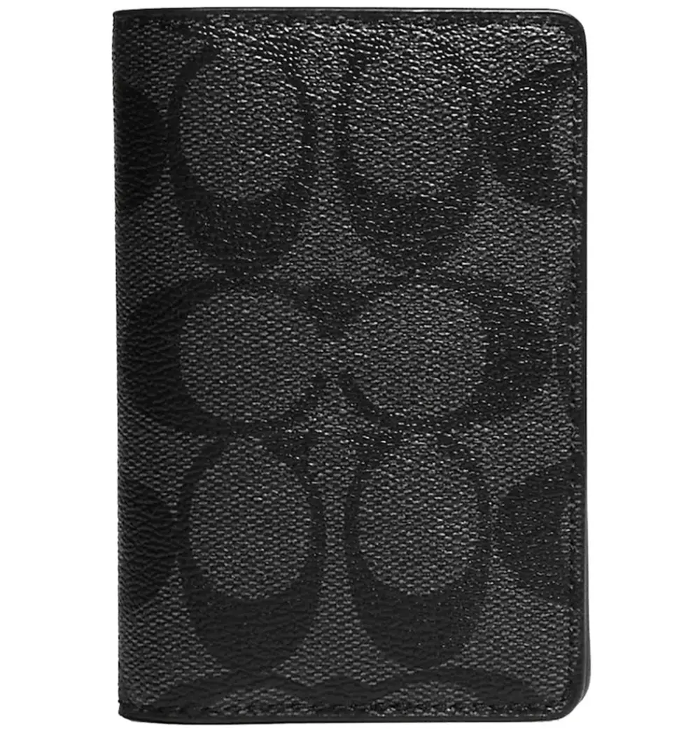 Ví Coach Id Wallet 'Black' CJ753-QBMI5
