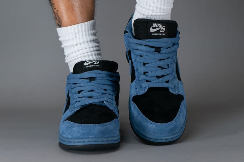 Giày Nike SB Dunk Low Supreme 94 'Ocean Fog' HQ8487-400 - Ảnh 3