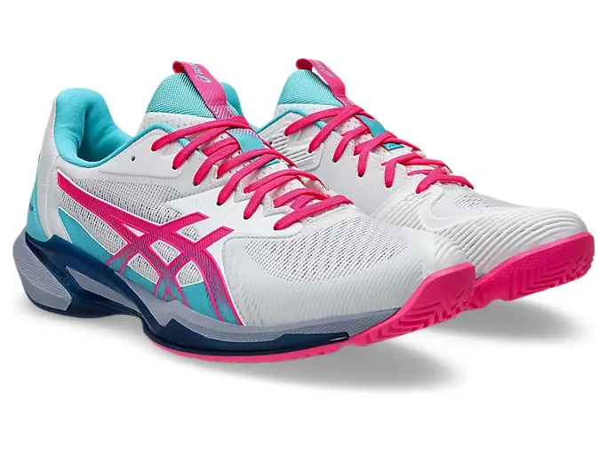 Alternative view of Giày Asics Solution Speed FF 3 ‘White Hot Pink’ 1041A496-100