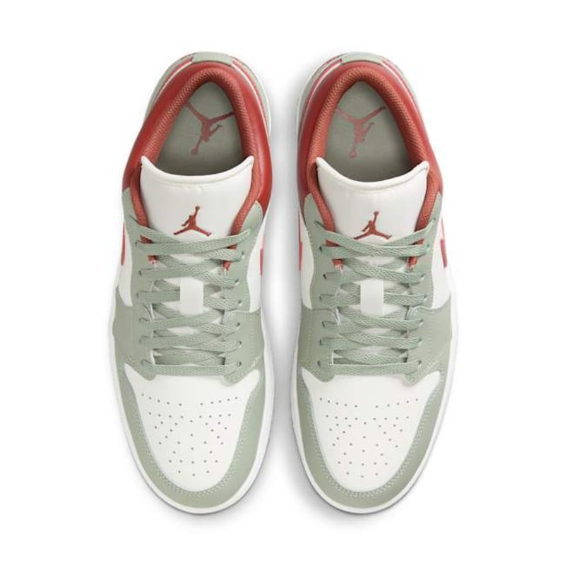 Alternative view of Giày Nike Jordan 1 Low ‘Jade Horizon & Redstone’ 553558-133