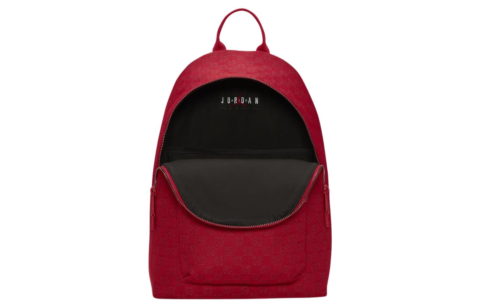 Balo Nike Air Jordan Monogram Backpack ‘Red’ FJ6784-687 - Ảnh 4