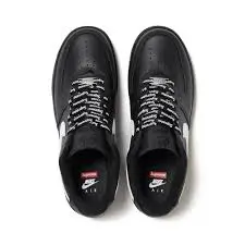 Giày Nike Air Force 1 Low Supreme 'Black White' CU9225-002 - Ảnh 3