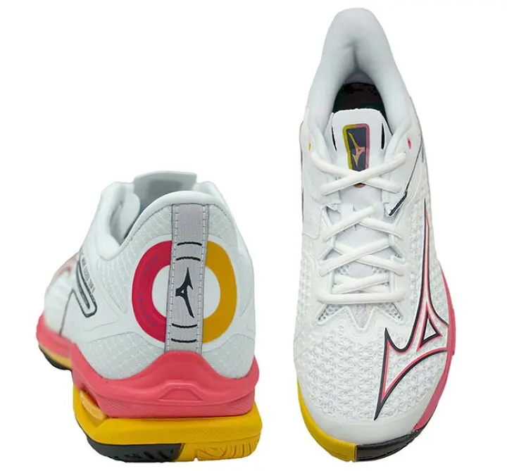 Giày Mizuno Wave Exceed Tour 6 AC ‘White Red’ 61GA247060 - Ảnh 4