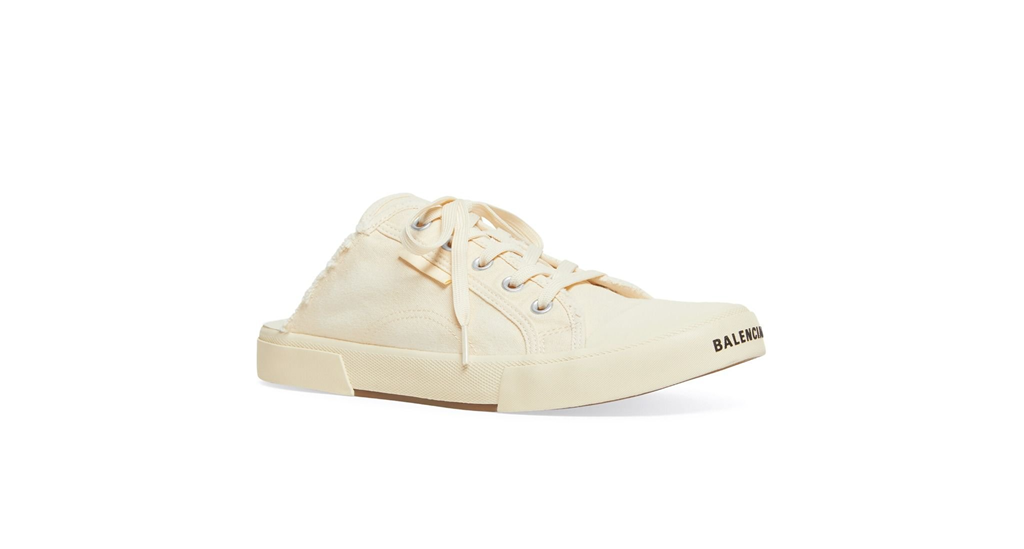 Alternative view of Giày Balenciaga Paris Mule 'White' 693953W3RC69090