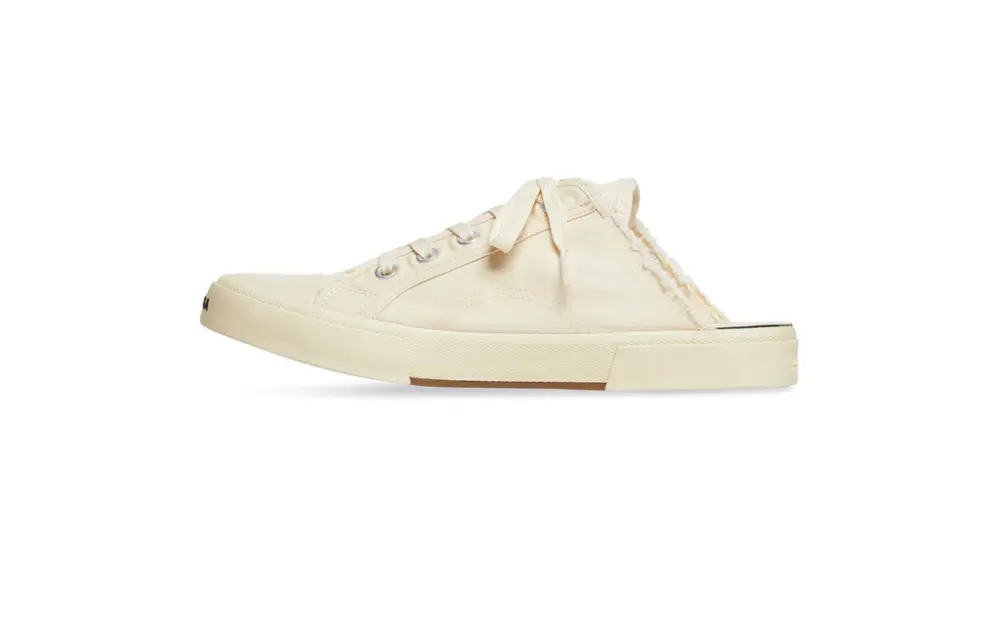 Giày Balenciaga Paris Mule 'White' 693953W3RC69090 - Ảnh 4