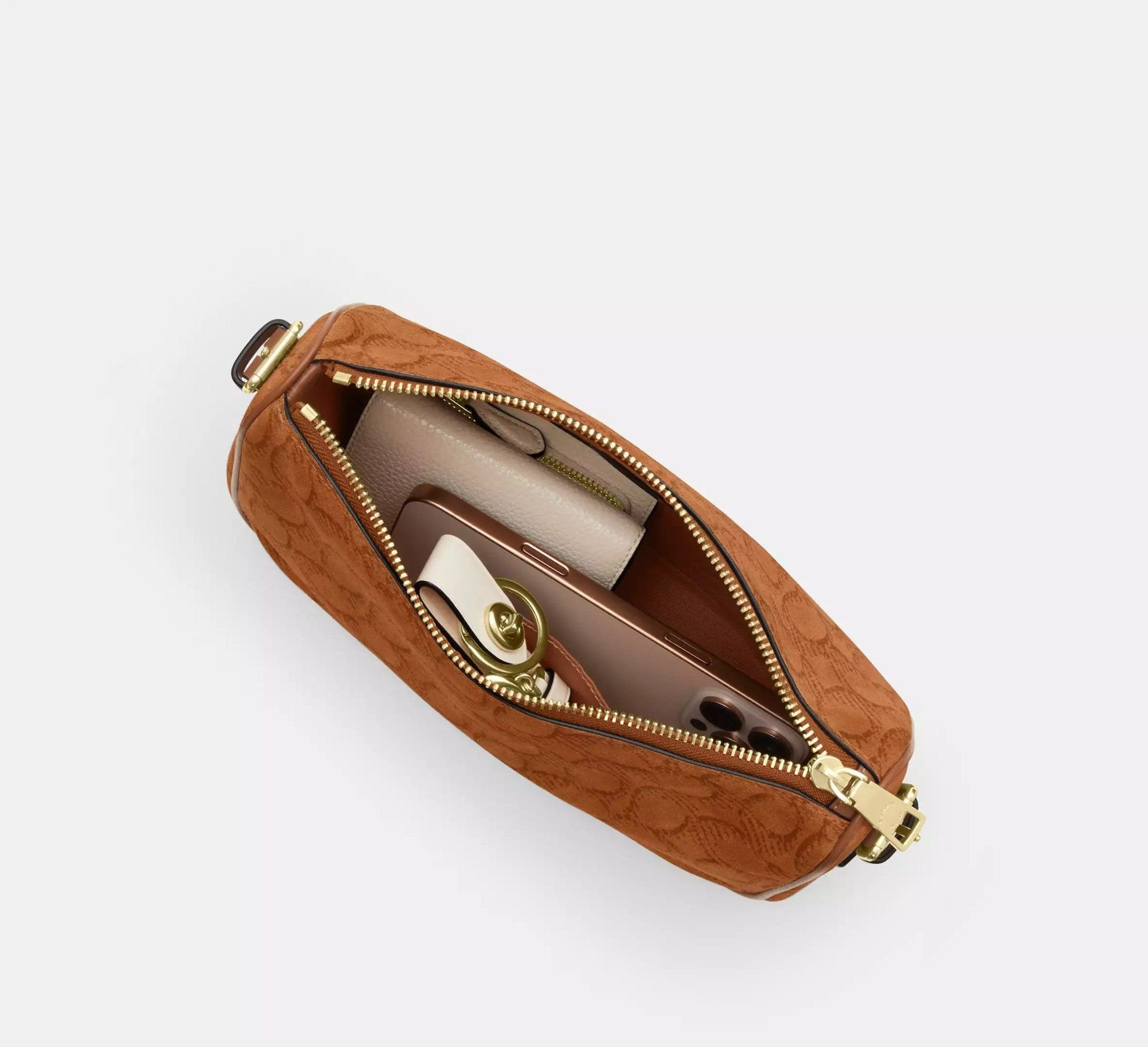 Túi Coach Kailey Shoulder Bag 'Caramel' CCC69-IMLN6 - Ảnh 6