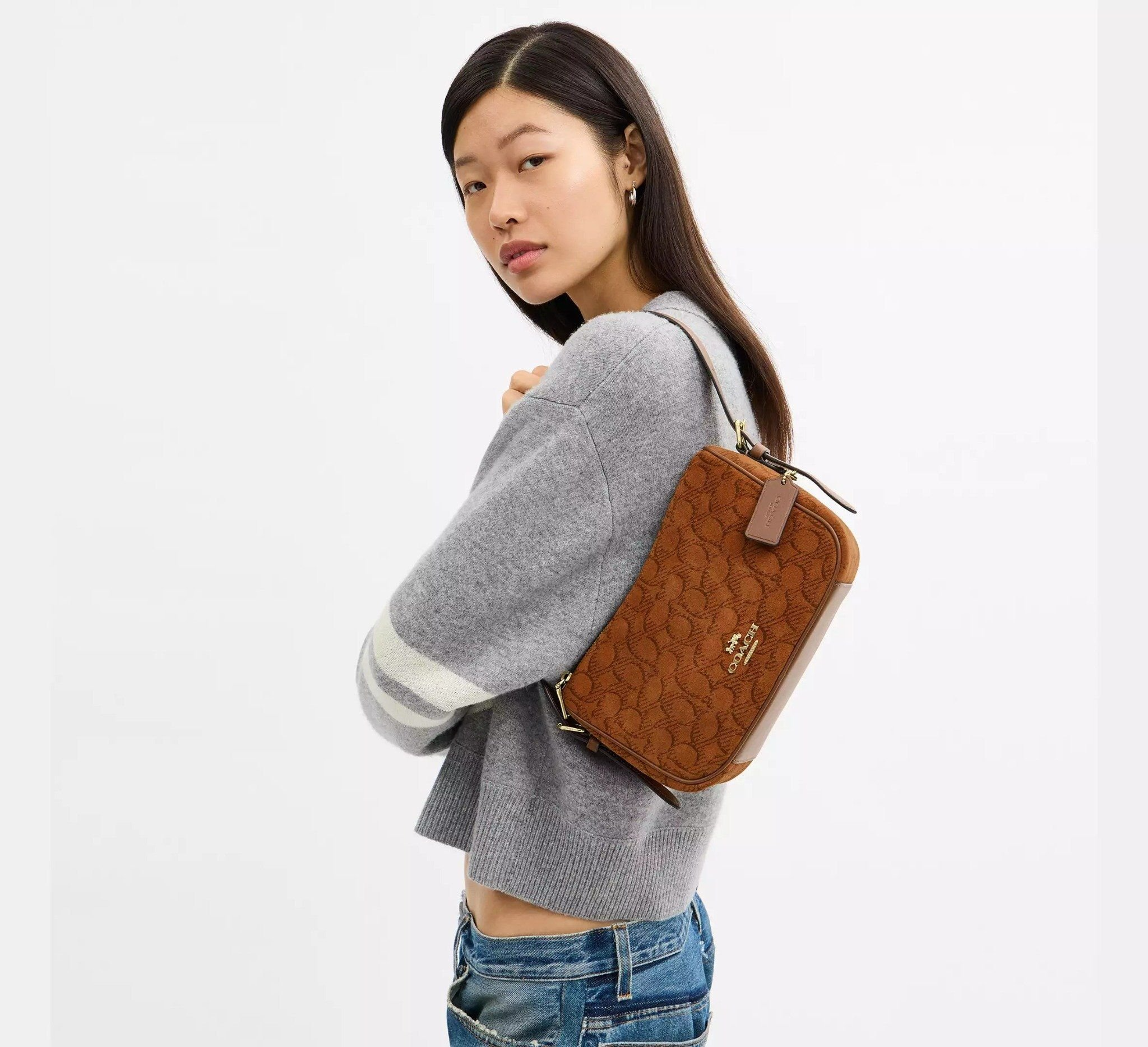 Túi Coach Kailey Shoulder Bag 'Caramel' CCC69-IMLN6 - Ảnh 3