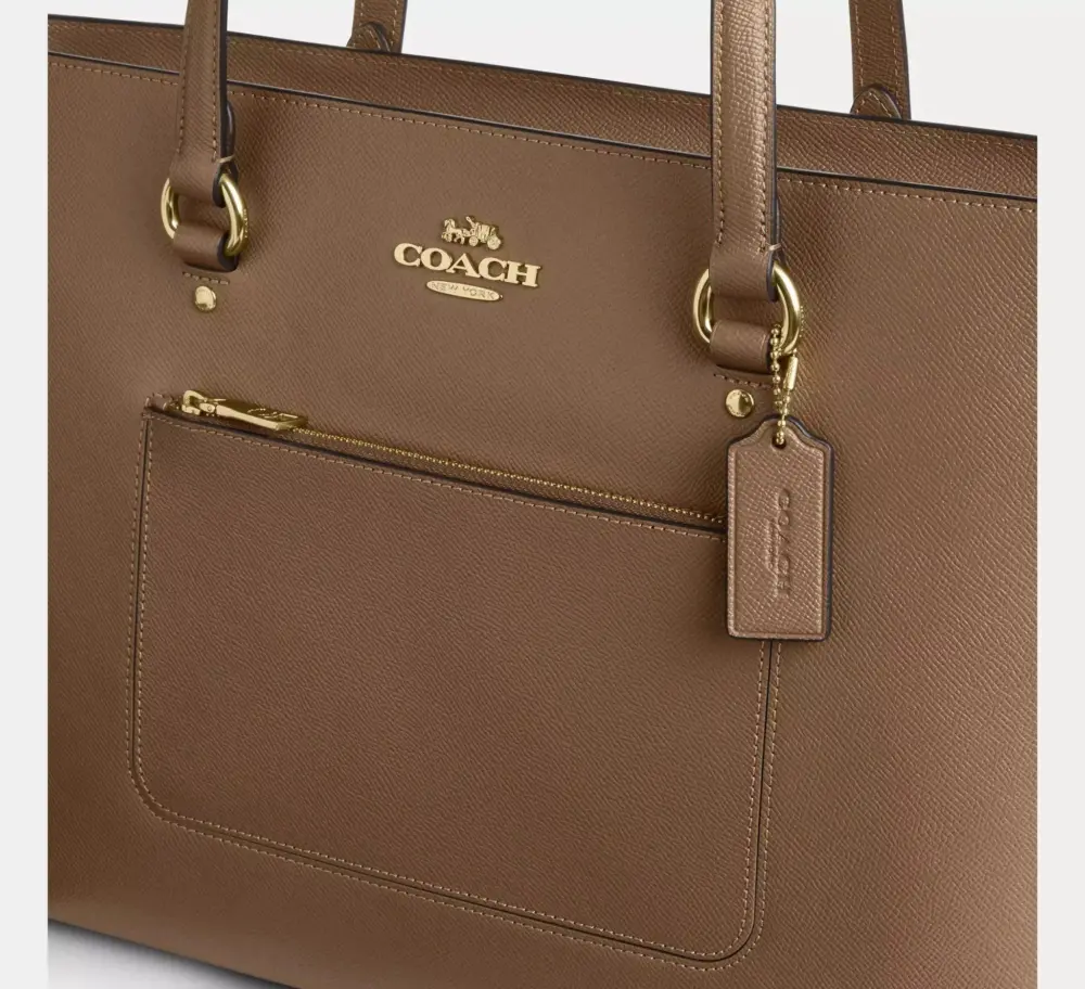Túi Coach Station Tote Bag 'Dark Stone' CCD71-IMV2R - Ảnh 7