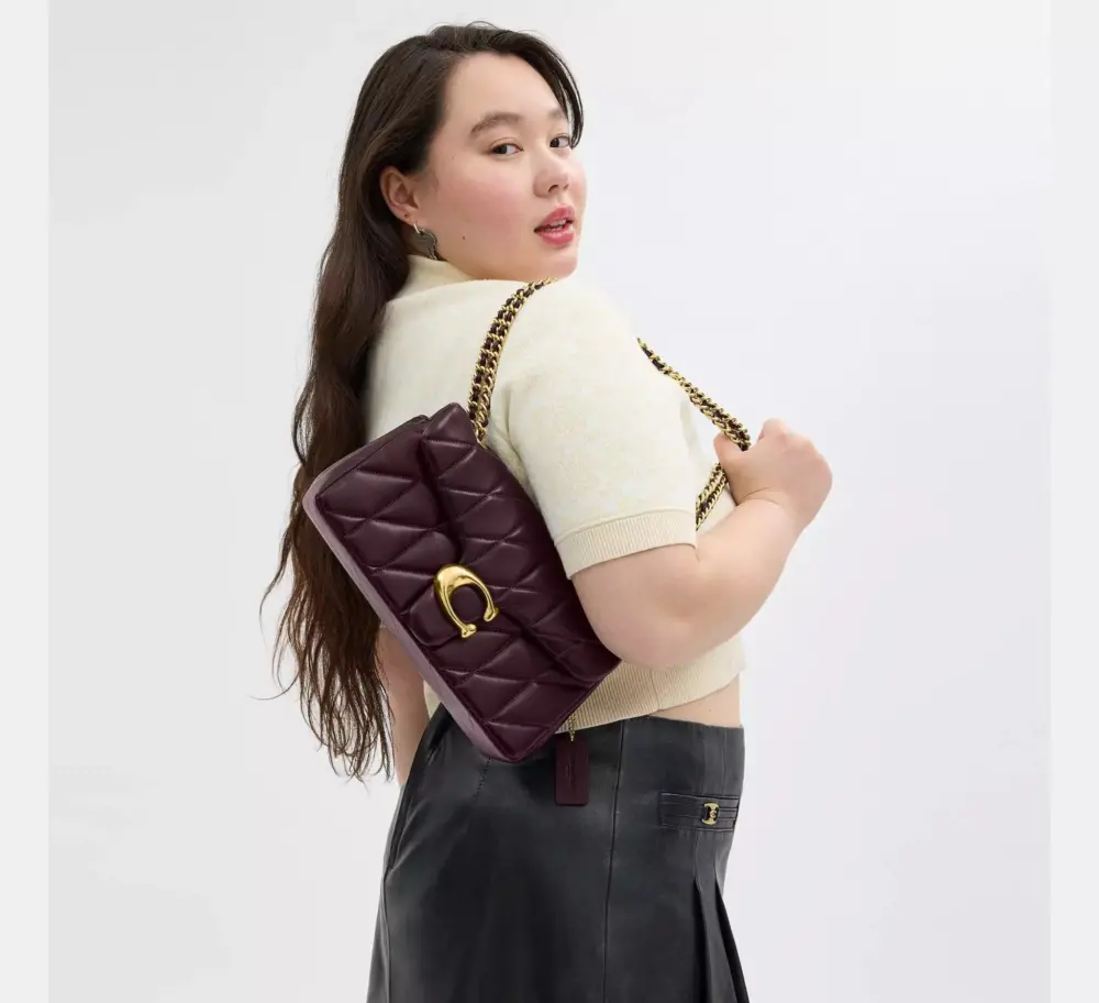 Túi Coach Tabby Shoulder Bag 26 'Brass' CP150-B4YDS - Ảnh 3